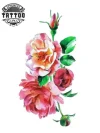 tatouage-ephemere-rose-sans-contour-fleur-elegante