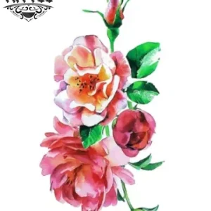 tatouage-ephemere-rose-sans-contour-fleur-elegante