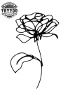 tatouage-ephemere-rose-trait-fin-design-elegant-tatouage-rose tatouage-ephemere-rose-trait-fin-design-elegant-tatouage-rose