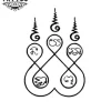 tatouage ephemere signe bouddhisme motif spirituel temporaire tatouage ephemere signe bouddhisme motif spirituel temporaire