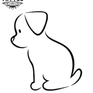 tatouage-ephemere-silhouette-chien-realiste-tatouage-chien-accessoire-temporaire tatouage-ephemere-silhouette-chien-realiste-tatouage-chien-accessoire-temporaire