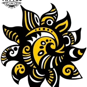 tatouage-ephemere-soleil-couleur-vibrante-longue-tenue