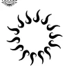 tatouage-ephemere-soleil-discret-design-elegant-temporaire tatouage-ephemere-soleil-discret-design-elegant-temporaire