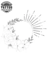 tatouage-ephemere-soleil-et-rose-temporaires tatouage-ephemere-soleil-et-rose-temporaires