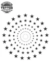 tatouage-ephemere-soleil-etoile-temporaire-peau-tatouage-soleil
