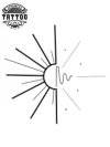 tatouage-soleil-feminin-ephemere-design-lumineux-elegant tatouage-soleil-feminin-ephemere-design-lumineux-elegant
