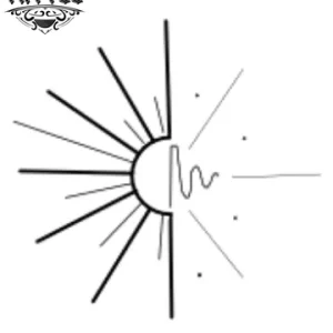 tatouage-soleil-feminin-ephemere-design-lumineux-elegant tatouage-soleil-feminin-ephemere-design-lumineux-elegant