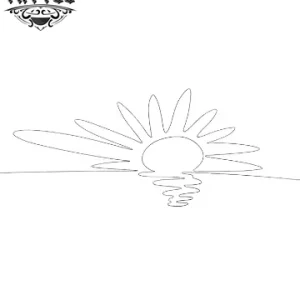 tatouage-ephemere-soleil-fin-minimaliste tatouage-ephemere-soleil-fin-minimaliste