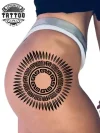 tatouage-ephemere-soleil-hanche-design-unique-tendance tatouage-ephemere-soleil-hanche-design-unique-tendance