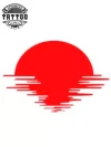 tatouage-ephemere-soleil-japonais-design-unique tatouage-ephemere-soleil-japonais-design-unique