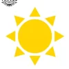 tatouage-ephemere-soleil-jaune-brillant-tatouage-soleil tatouage-ephemere-soleil-jaune-brillant-tatouage-soleil