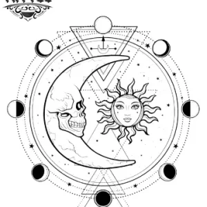 tatouage-ephemere-soleil-dans-lune-design-astral