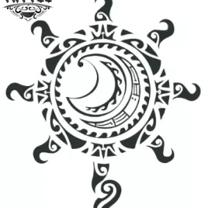 tatouage-ephemere-soleil-dans-lune-design-temporaire-mystique-lumineux-tatouage-soleil
