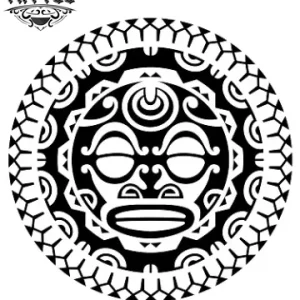 tatouage-ephemere-soleil-maori-artistique-authentique tatouage-ephemere-soleil-maori-artistique-authentique