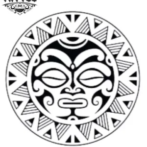 tatouage-ephemere-soleil-polynesien-durable-artistique tatouage-ephemere-soleil-polynesien-durable-artistique