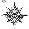 tatouage-ephemere-boussole-style-aventure-waterproof tatouage-ephemere-boussole-style-aventure-waterproof