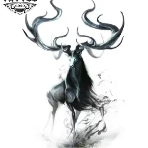 tatouage-ephemere-cerf-style-realistic-temporarire tatouage-ephemere-cerf-style-realistic-temporarire