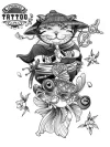 tatouage-ephemere-style-japonais-noir-et-blanc-tatouage-japonais tatouage-ephemere-style-japonais-noir-et-blanc-tatouage-japonais