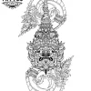 tatouage-ephemere-thailandais-style-traditionnel