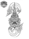 tatouage-ephemere-thailandais-style-traditionnel