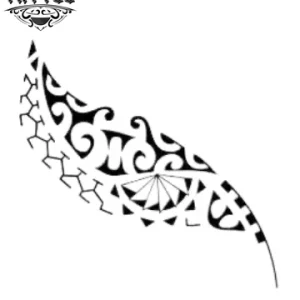 tatouage-ephemere-tahitien-simple-design-unique tatouage-ephemere-tahitien-simple-design-unique