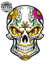 tatouage ephemere tete de mort espagnol dia de los muertos tatouage ephemere tete de mort espagnol dia de los muertos