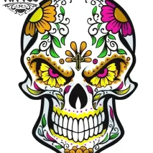 tatouage ephemere tete de mort espagnol dia de los muertos tatouage ephemere tete de mort espagnol dia de los muertos