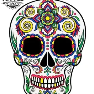 tatouage-ephemere-tete-de-mort-espagnol-temporaire-realiste tatouage-ephemere-tete-de-mort-espagnol-temporaire-realiste