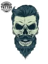 tatouage-ephemere-tete-de-mort-homme-femme-durable-tendance