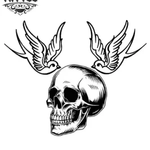 tatouage-ephemere-tete-de-mort-espagnole-accessoire-temporaire tatouage-ephemere-tete-de-mort-espagnole-accessoire-temporaire