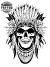 tatouage ephemere tete de mort style calavera espagnol tatouage ephemere tete de mort style calavera espagnol