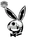 tatouage-ephemere-tete-de-mort-lapin-original-style