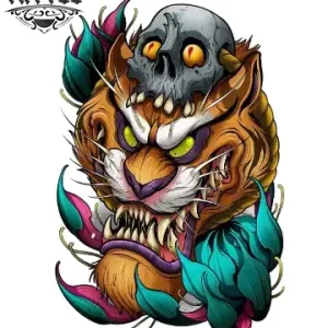 tatouage-ephemere-tete-de-mort-unisexe-homme-femme tatouage-ephemere-tete-de-mort-unisexe-homme-femme