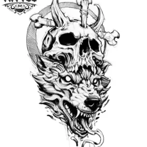 tatouage-temporaire-tete-de-mort-mixte-homme-femme-durable tatouage-temporaire-tete-de-mort-mixte-homme-femme-durable