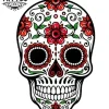 tatouage ephemere tete de mort espagnol style skull tatouage ephemere tete de mort espagnol style skull