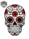 tatouage ephemere tete de mort espagnol style skull tatouage ephemere tete de mort espagnol style skull