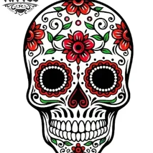 tatouage ephemere tete de mort espagnol style skull tatouage ephemere tete de mort espagnol style skull