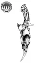 tatouage ephémère tete de mort espagnol style réaliste tatouage ephémère tete de mort espagnol style réaliste