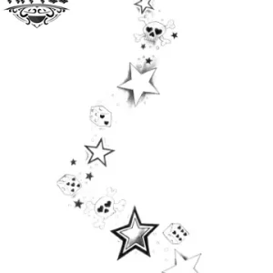 tatouage-ephemere-tete-etoile-design-durable-decoration-corporelle tatouage-ephemere-tete-etoile-design-durable-decoration-corporelle