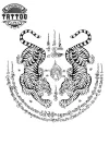 tatouage-ephemere-thailandais-tigre-style-traditional-thailandais tatouage-ephemere-thailandais-tigre-style-traditional-thailandais