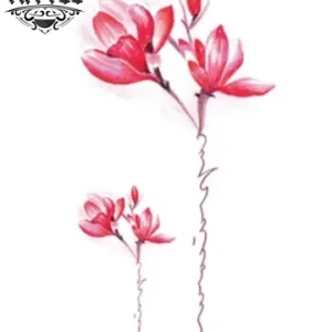 tatouage-fleur-ephemere-avec-tige-et-ecriture-elegante tatouage-fleur-ephemere-avec-tige-et-ecriture-elegante