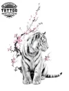 tatouage-ephemere-tigre-fleur-realiste-peau tatouage-ephemere-tigre-fleur-realiste-peau