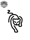 tatouage ephemere tigre discret allure sauvage elegante