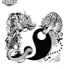 tatouage éphémère tigre dragon japonais esthétique asiatique tatouage éphémère tigre dragon japonais esthétique asiatique