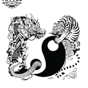 tatouage éphémère tigre dragon japonais esthétique asiatique tatouage éphémère tigre dragon japonais esthétique asiatique