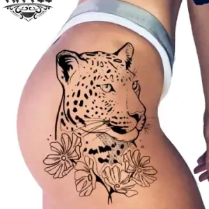 tatouage-ephemere-tigre-hanche tatouage-ephemere-tigre-hanche