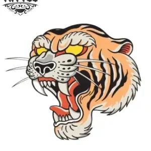 tatouage tigre ephemere old school temporaire realiste tatouage tigre ephemere old school temporaire realiste
