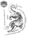 tatouage ephemere tigre traditionnel design authentique image produit tatouage ephemere tigre traditionnel design authentique image produit