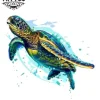 tatouage-ephemere-tortue-aquarelle-artistique-waterproof tatouage-ephemere-tortue-aquarelle-artistique-waterproof