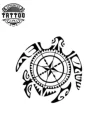 tatouage epoxy tortue boussole design océanique tatouage epoxy tortue boussole design océanique